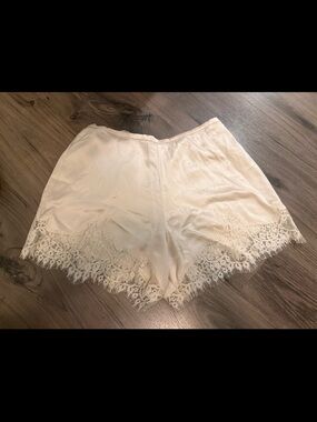 Reformation Fern Satin Shorts